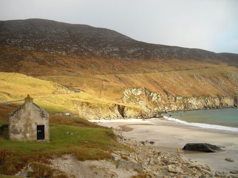 Sonntagsspaziergang: Heinrich Böll auf Achill Island